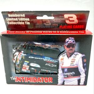 Dale Earnhardt Playing Cards In Collectible Tin With Original Box #N105